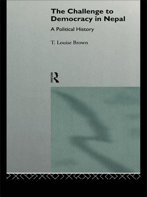 cover image of The Challenge to Democracy in Nepal
